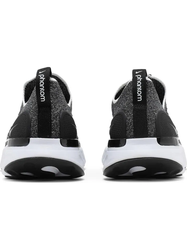 Кроссовки Nike Wmns React Phantom Run Flyknit 2 'Oreo' — изображение 6 из 8, черный