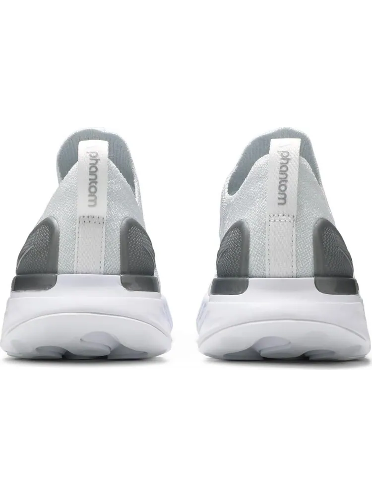 Кроссовки Nike Wmns React Phantom Run Flyknit 2 'True White Silver' — изображение 6 из 8, белый