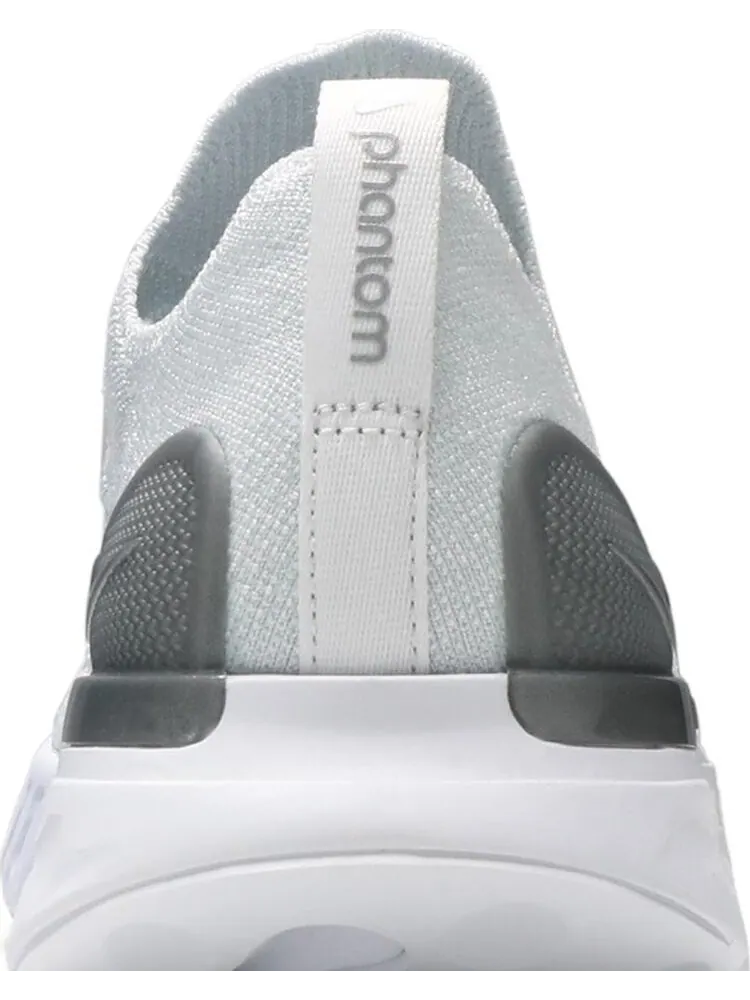 Кроссовки Nike Wmns React Phantom Run Flyknit 2 'True White Silver' — изображение 7 из 8, белый