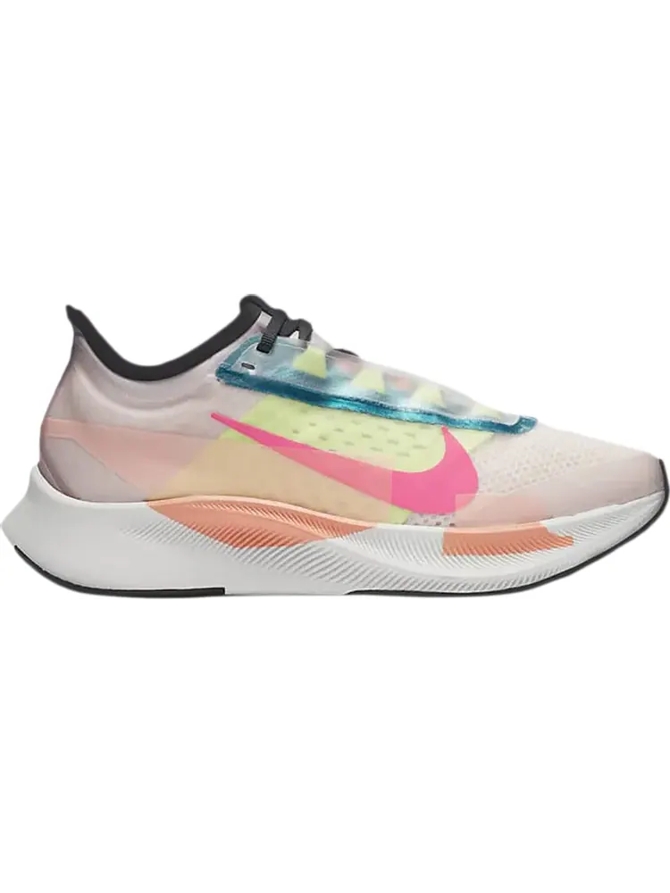 Кроссовки Nike Wmns Zoom Fly 3 Premium 'Barely Rose Pink Blast' — изображение 1 из 1, белый