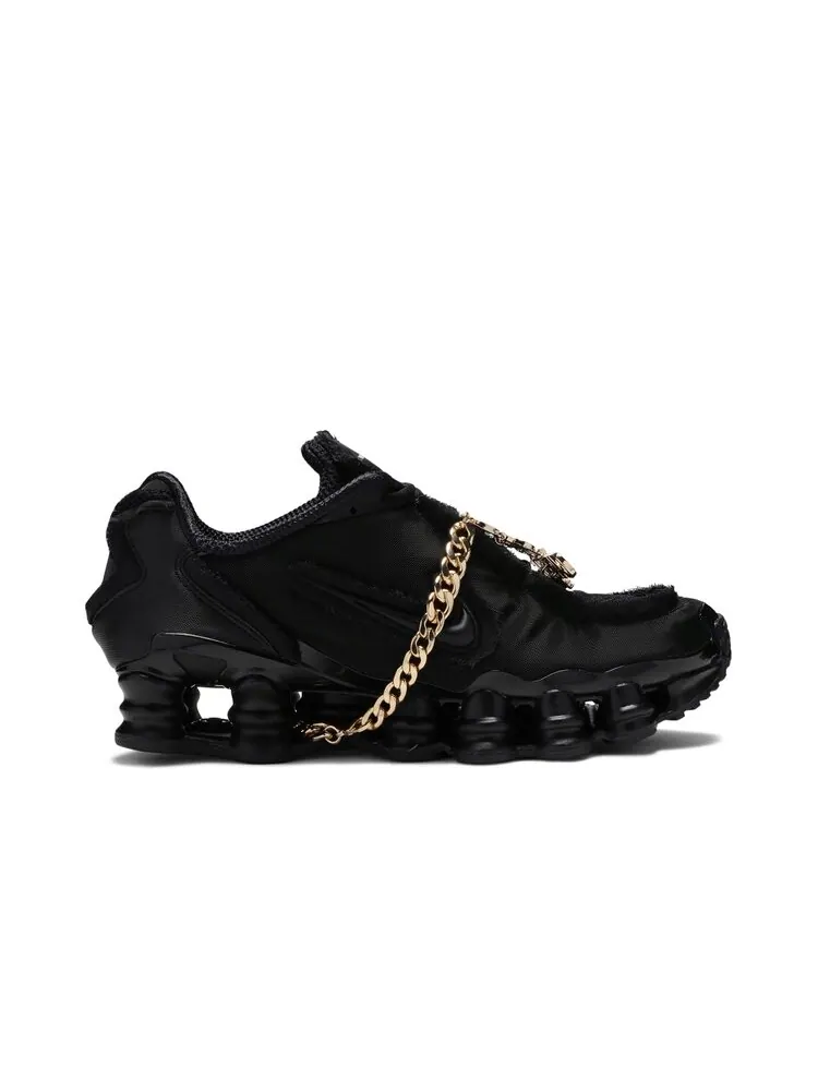 Кроссовки Nike Comme des Garçons x Wmns Shox TL 'Black' — изображение 1 из 4, черный
