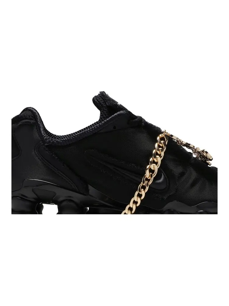 Кроссовки Nike Comme des Garçons x Wmns Shox TL 'Black' — изображение 2 из 4, черный