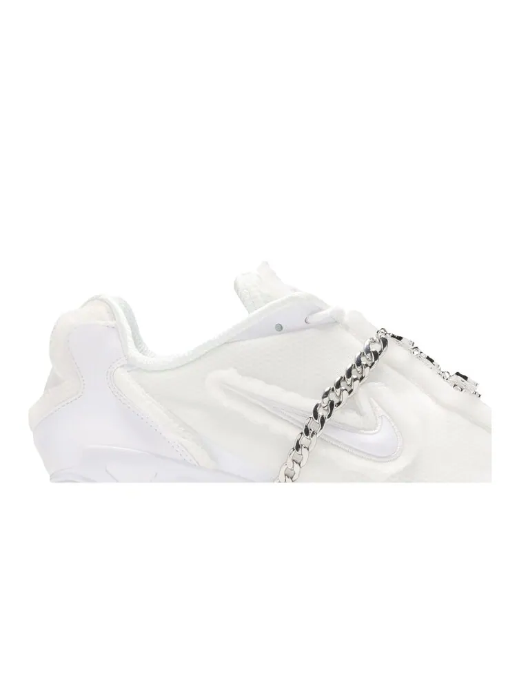 Кроссовки Nike Comme des Garçons x Wmns Shox TL 'White' — изображение 2 из 4, белый