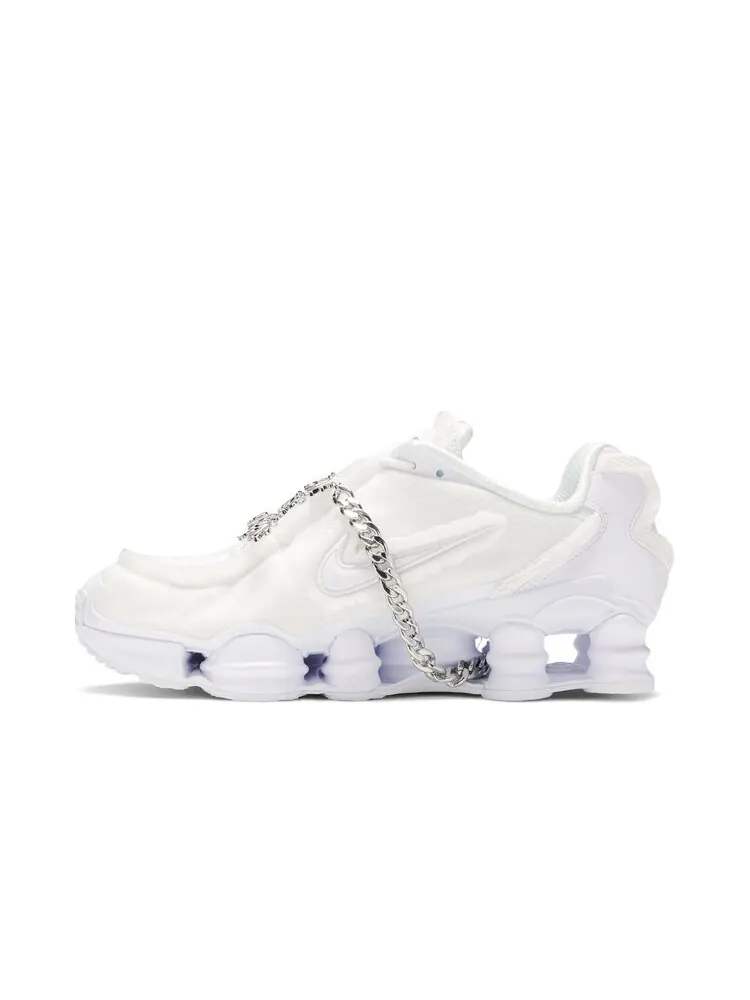 Кроссовки Nike Comme des Garçons x Wmns Shox TL 'White' — изображение 3 из 4, белый