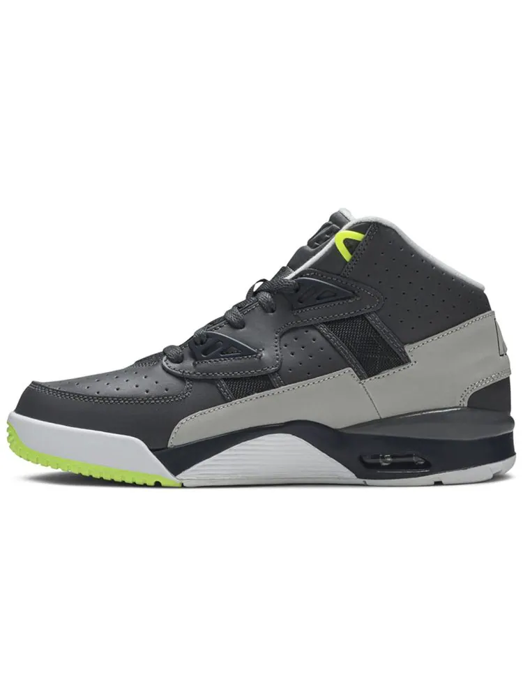 Кроссовки Nike Air Trainer SC GS 'Dark Grey Navy Volt' — изображение 3 из 8, серый