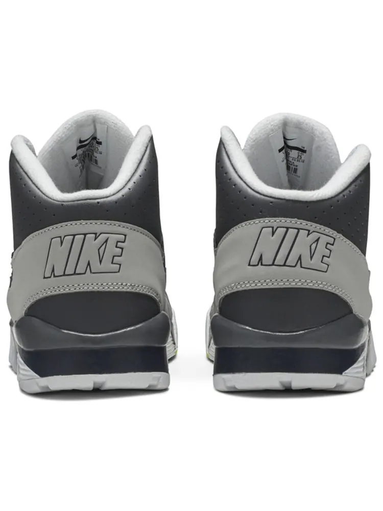 Кроссовки Nike Air Trainer SC GS 'Dark Grey Navy Volt' — изображение 6 из 8, серый