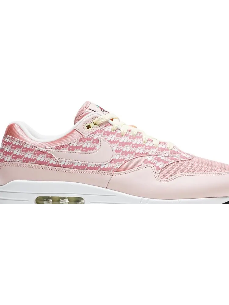Кроссовки Nike Air Max 1 Premium 'Strawberry Lemonade' — изображение 2 из 8, розовый