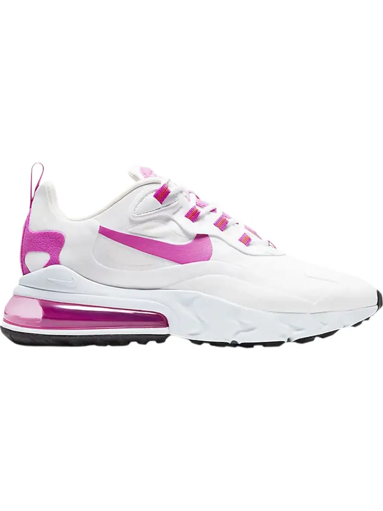 Кроссовки Nike Wmns Air Max 270 React 'Fire Pink' — изображение 1 из 1, белый