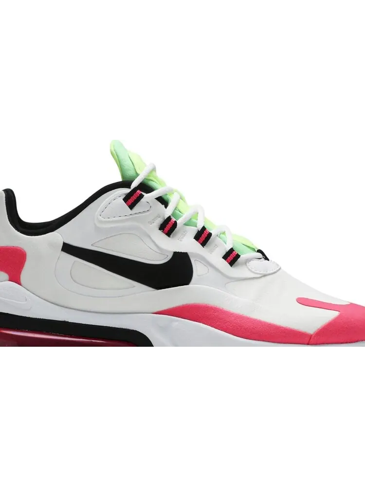 Кроссовки Nike Wmns Air Max 270 React 'Hyper Pink' — изображение 2 из 8, белый