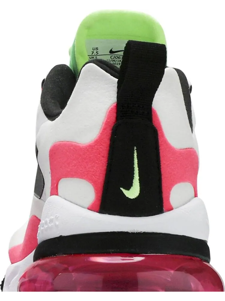 Кроссовки Nike Wmns Air Max 270 React 'Hyper Pink' — изображение 7 из 8, белый