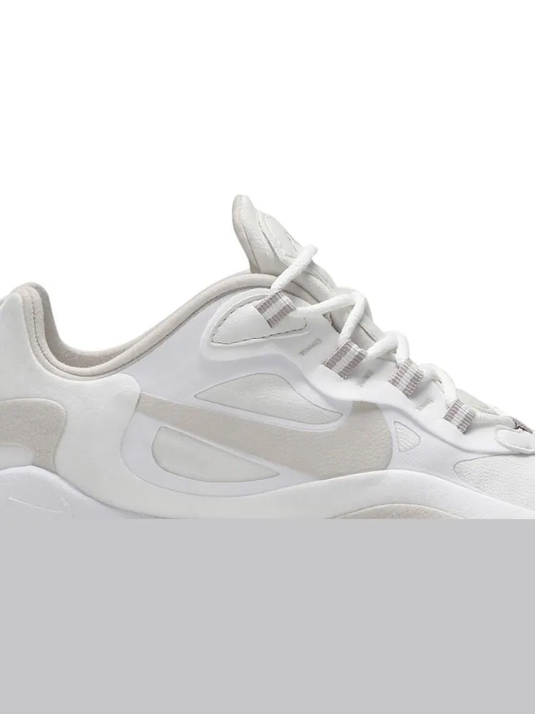 Кроссовки Nike Wmns Air Max 270 React 'Summit White Orewood Brown' — изображение 2 из 8, белый