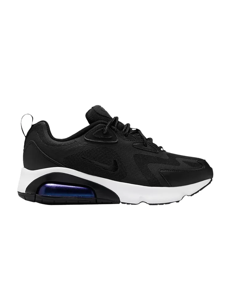 Кроссовки Nike Wmns Air Max 200 'Black White' — изображение 1 из 1, черный/белый/черный