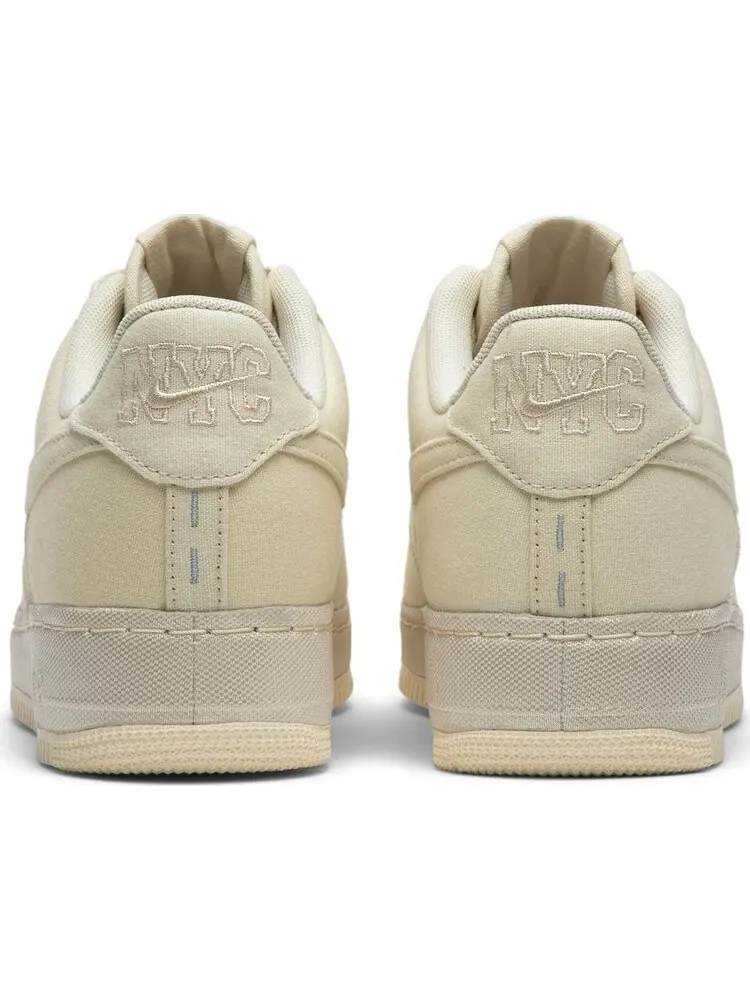 Кроссовки Nike Air Force 1 Low Canvas 'NYC Editions: Procell' — изображение 6 из 8, бежевый