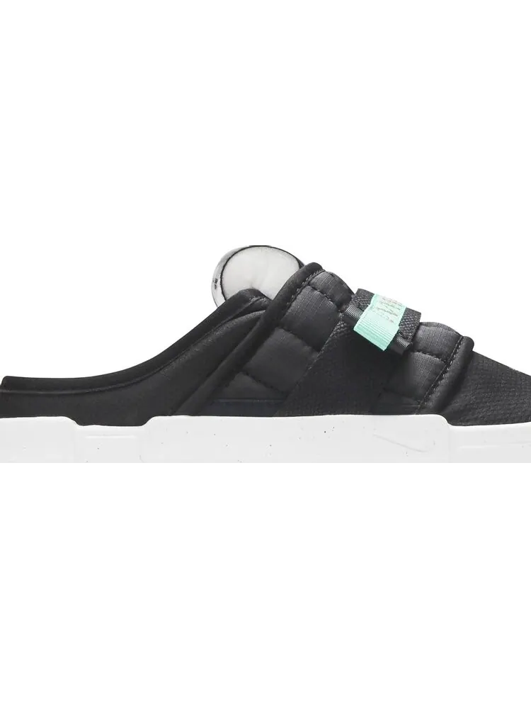 Сандалии Nike Offline Slip-On 'Black Menta' — изображение 2 из 8, черный