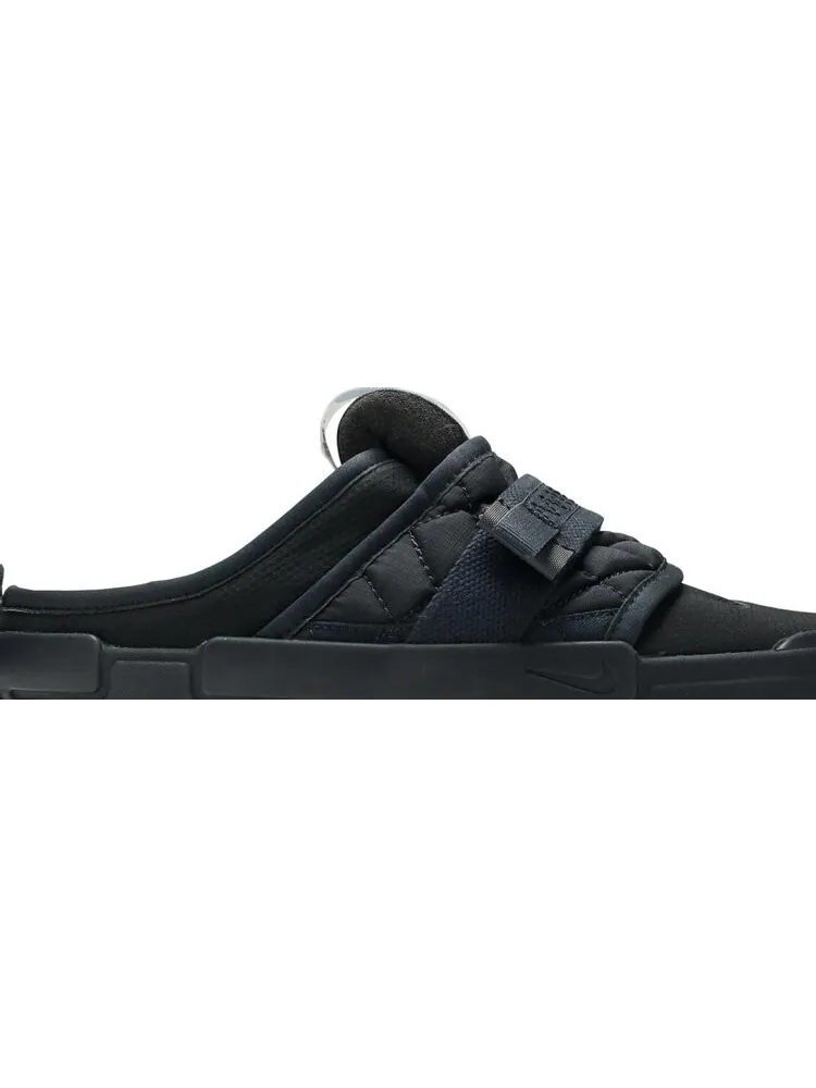 Сандалии Nike Offline Slip-On 'Triple Black' — изображение 2 из 8, черный