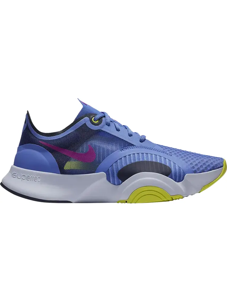 Кроссовки Nike Wmns SuperRep Go 'Sapphire Red Plum' — изображение 1 из 1, синий