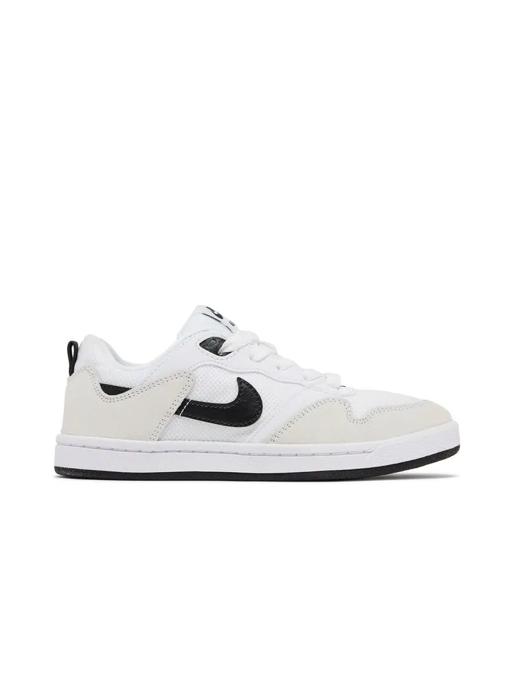 Кроссовки Alleyoop SB GS 'White Black' — изображение 1 из 8, белый черный