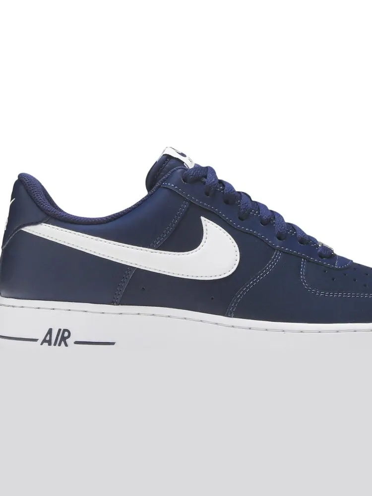 Кроссовки Nike Air Force 1 Low '07 AN20 'Midnight Navy' — изображение 2 из 8, синий
