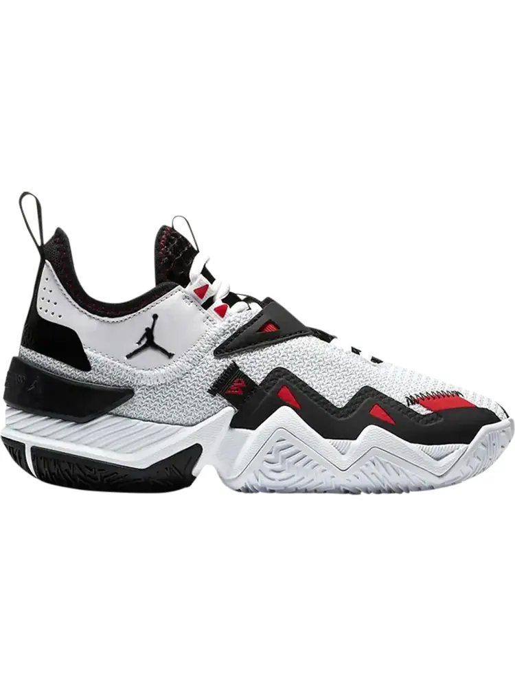 Кроссовки Jordan Westbrook One Take GS Black Toe — изображение 1 из 1, белый
