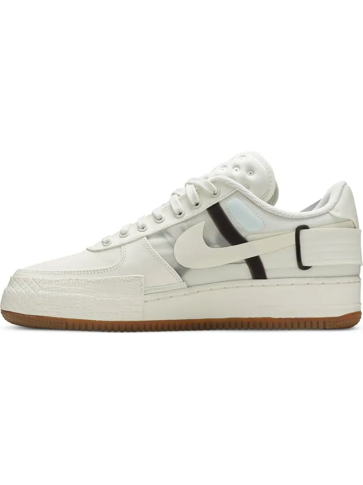Кроссовки Nike Air Force 1 Type 'Sail Gum' — изображение 3 из 8, бежевый