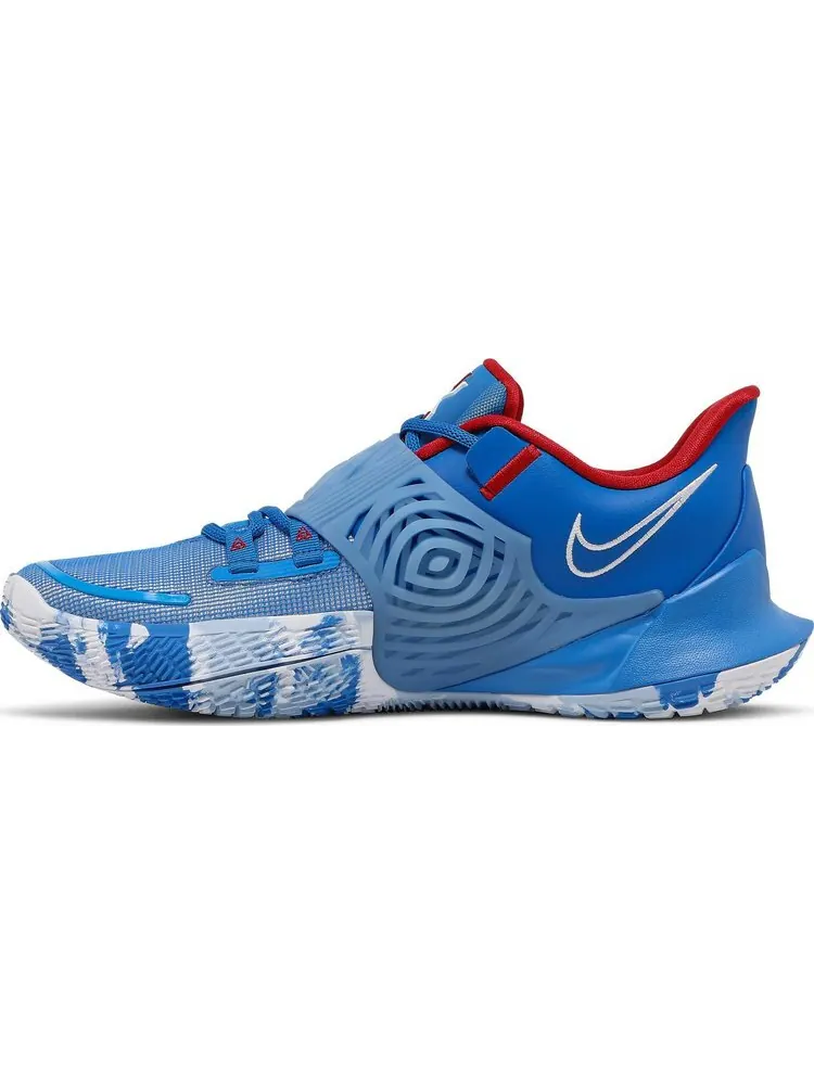 Кроссовки Nike Kyrie Low 3 'New Jersey Nets Hardwood Classics' — изображение 3 из 8, синий