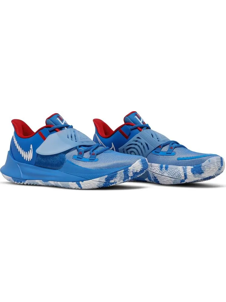 Кроссовки Nike Kyrie Low 3 'New Jersey Nets Hardwood Classics' — изображение 8 из 8, синий