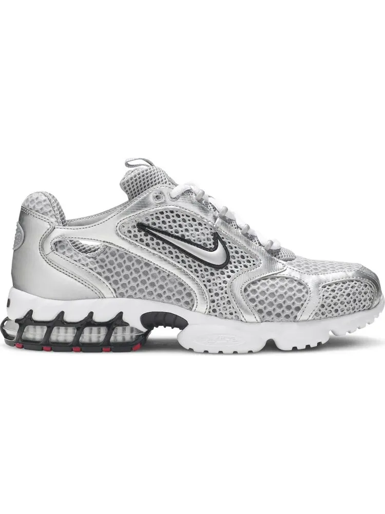 Кроссовки Nike Zoom Spiridon Caged 2 'Metallic Silver' — изображение 1 из 8, серебряный