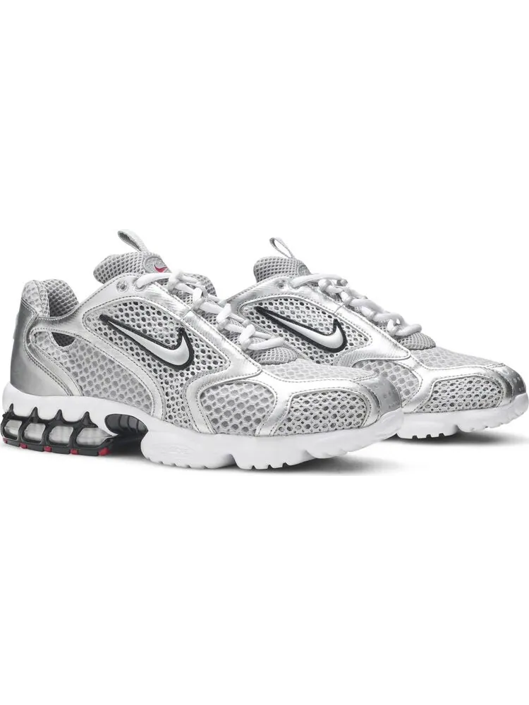 Кроссовки Nike Zoom Spiridon Caged 2 'Metallic Silver' — изображение 8 из 8, серебряный
