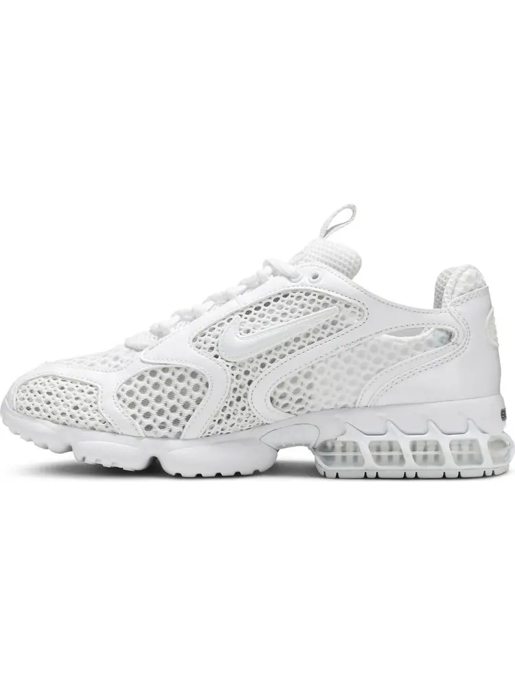 Кроссовки Nike Air Zoom Spiridon Cage 2 'Triple White' — изображение 3 из 8, белый