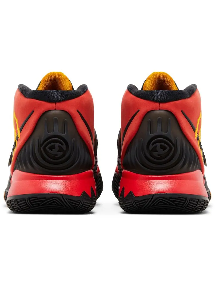 Кроссовки Nike Kyrie 6 EP 'Bruce Lee - Red' — изображение 6 из 8, красный