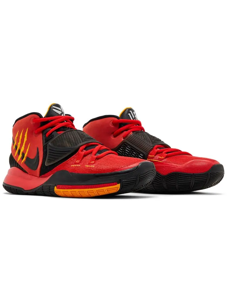 Кроссовки Nike Kyrie 6 EP 'Bruce Lee - Red' — изображение 8 из 8, красный