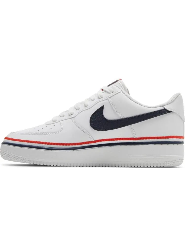 Кроссовки Nike Air Force 1 Low 'USA' — изображение 3 из 8, белый