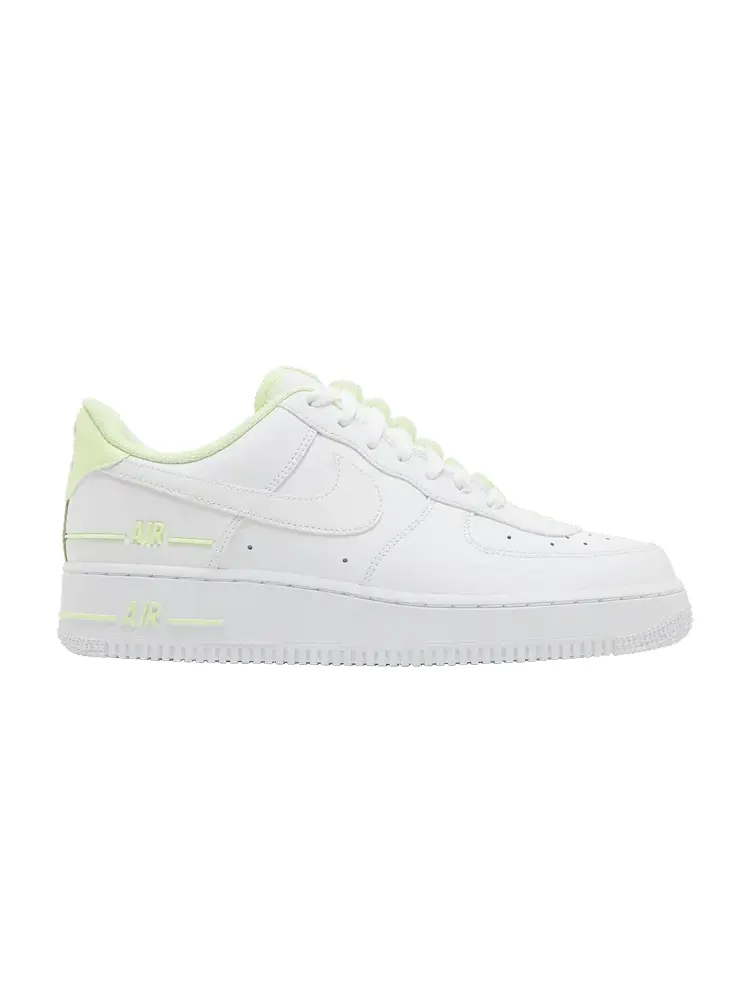 Кроссовки Nike Air Force 1 '07 LV8 'Double Air Pack - White Barely Volt' — изображение 1 из 9, белый//белый