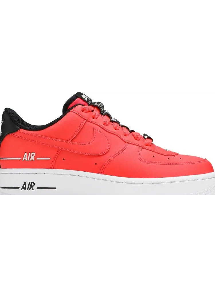 Кроссовки Nike Air Force 1 '07 LV8 'Double Air Pack - Laser Crimson' — изображение 2 из 8, красный