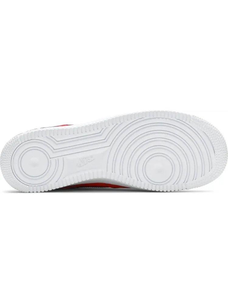 Кроссовки Nike Air Force 1 '07 LV8 'Double Air Pack - Laser Crimson' — изображение 4 из 8, красный