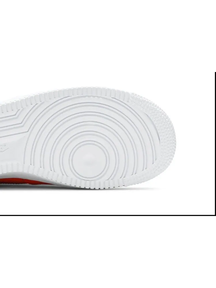 Кроссовки Nike Air Force 1 '07 LV8 'Double Air Pack - Laser Crimson' — изображение 5 из 8, красный