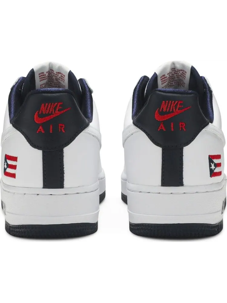 Кроссовки Nike Air Force 1 Low QS 'Puerto Rico' — изображение 6 из 8, белый