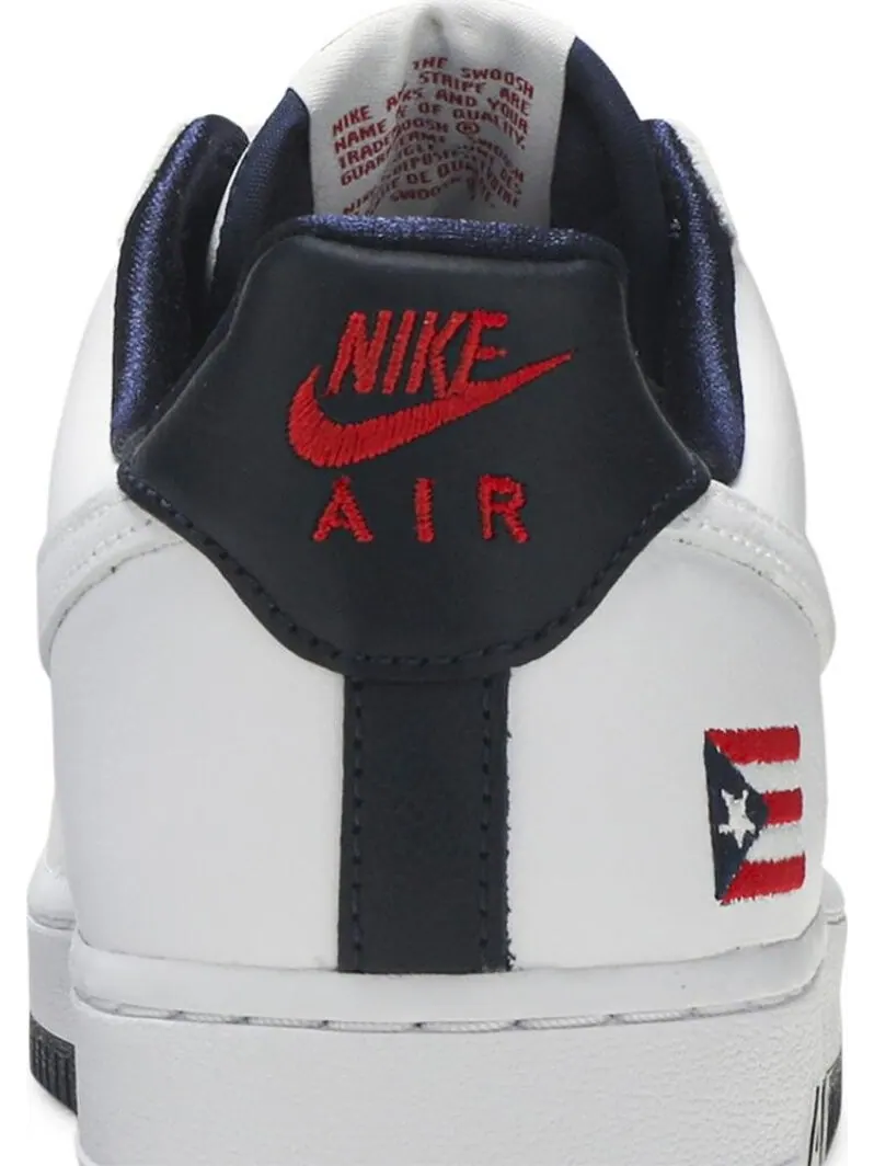 Кроссовки Nike Air Force 1 Low QS 'Puerto Rico' — изображение 7 из 8, белый