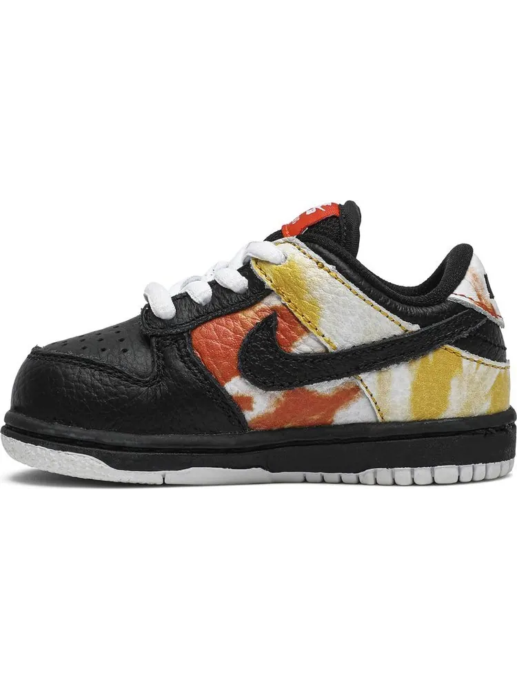 Кроссовки Nike Dunk SB Low Toddler 'Tie-Dye Raygun - Black' — изображение 3 из 8, черный
