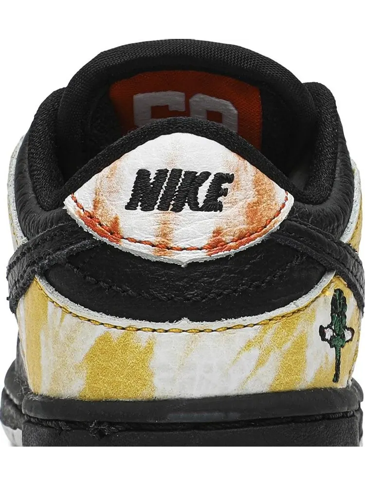 Кроссовки Nike Dunk SB Low Toddler 'Tie-Dye Raygun - Black' — изображение 7 из 8, черный