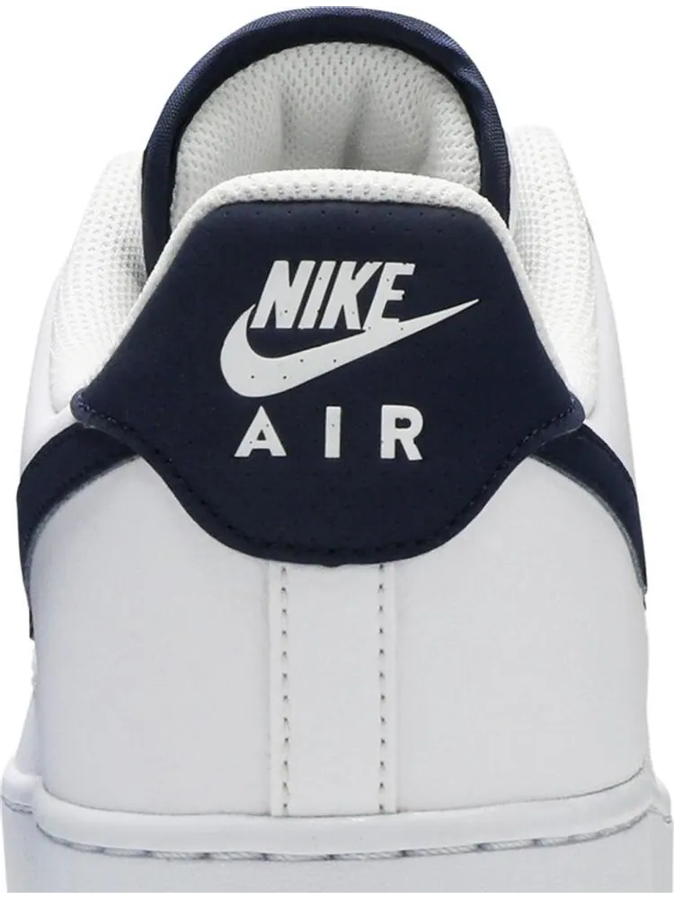 Кроссовки Nike Air Force 1 '07 'Midnight Navy' — изображение 7 из 8, белый