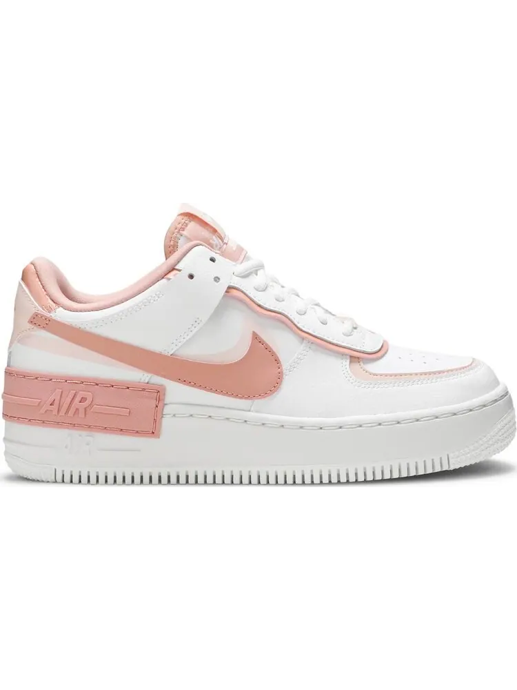 Кроссовки Nike Wmns Air Force 1 Shadow 'Washed Coral' — изображение 1 из 8, белый