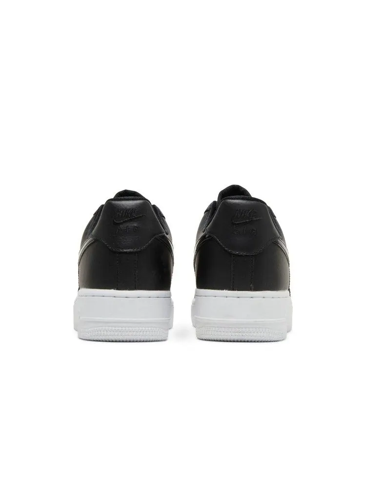 Кроссовки Nike Wmns Air Force 1 Low 'Black Iridescent' — изображение 7 из 9, черный/черный/белый
