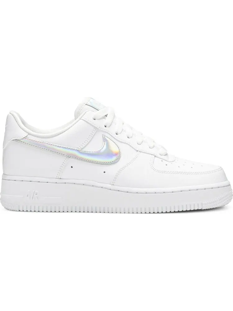 Кроссовки Nike Wmns Air Force 1 Low 'Iridescent Swoosh' — изображение 1 из 8, белый