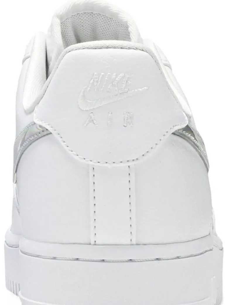Кроссовки Nike Wmns Air Force 1 Low 'Iridescent Swoosh' — изображение 7 из 8, белый
