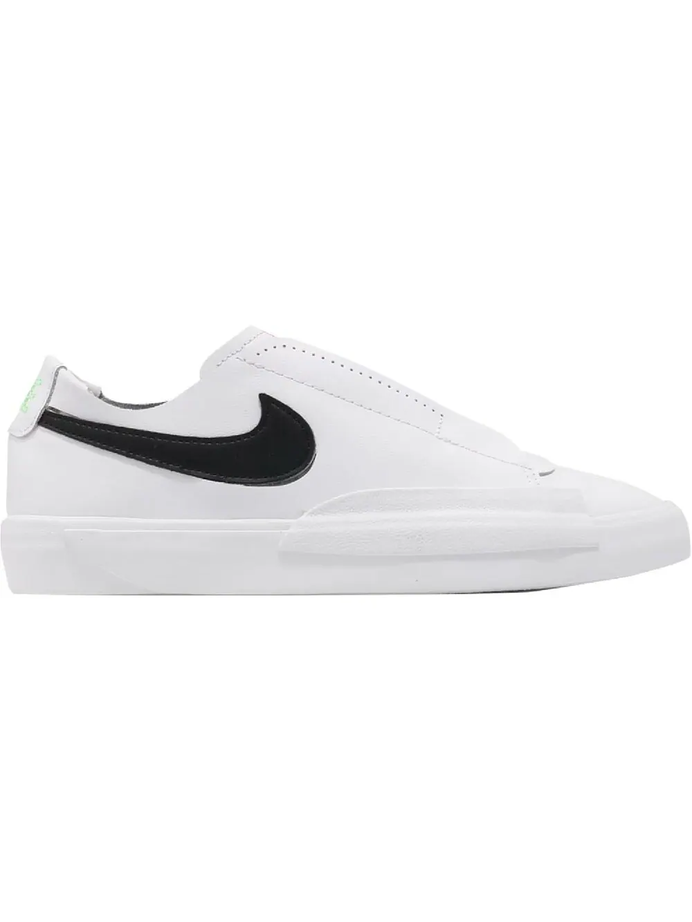 Кроссовки Nike Blazer Slip White Black — изображение 1 из 1, черный/белый