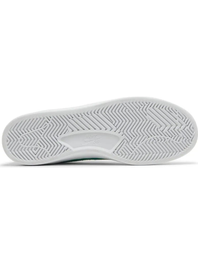 Кроссовки Nike Bruin React SB 'White Lucky Green' — изображение 4 из 8, белый