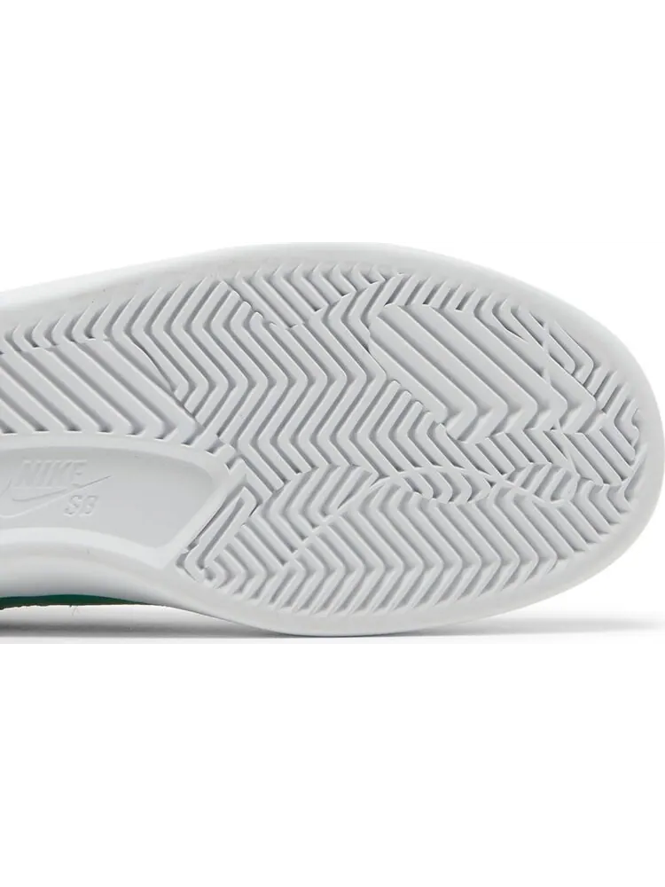 Кроссовки Nike Bruin React SB 'White Lucky Green' — изображение 5 из 8, белый