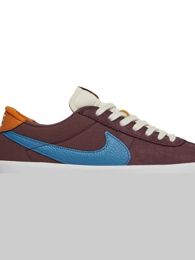 Кроссовки Nike Bruin React SB 'Dark Wine Dutch Blue' — изображение 2 из 8, красный
