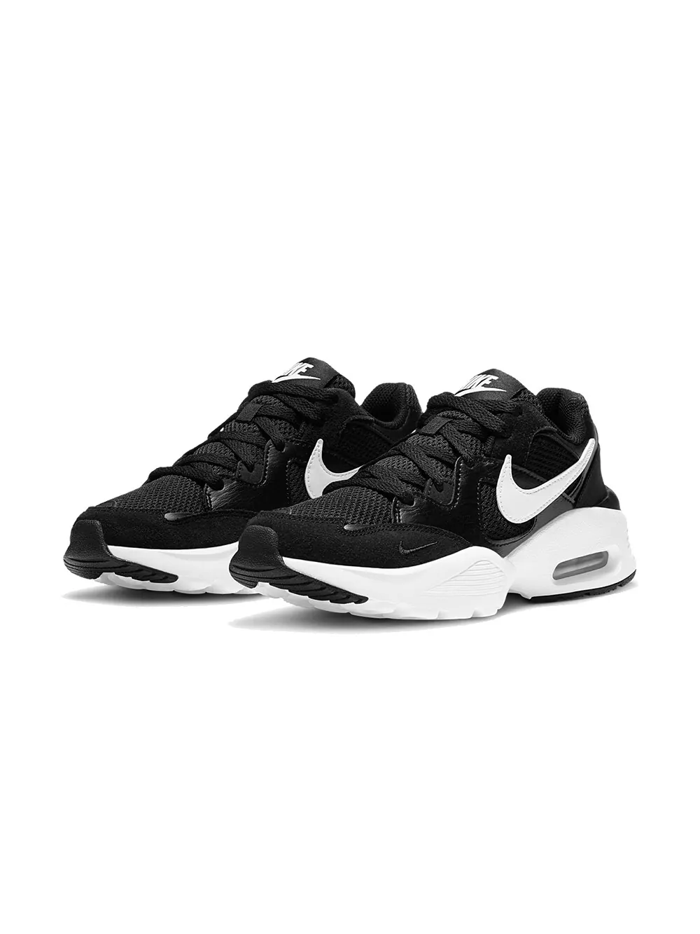 Кроссовки Nike Wmns Air Max Fusion Black White — изображение 2 из 7, черный/белый